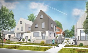 How We Live: Move along Boomer, the Millennials want in - Mitchell Advocate 5 Spruce Avenue Mews is one of 25 designs submitted to the City of Edmonton’s Missing Middle design competition. It was designed by Michael Wieczorek, Marc Boutin, and Yves Poitras. Supplied, Yves Poitras
