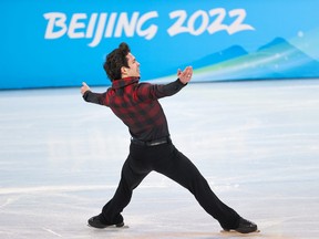 Canada's Keegan Messing competes in the men's free skate at the Beijing 2022 Winter Olympics on Thursday, February 10, 2022. 

Gavin Young/Postmedia