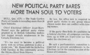 From the Calgary Herald on October 9, 1975.