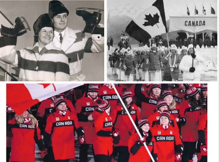 Six decades of Canada's Winter Olympic flag bearers From the archives