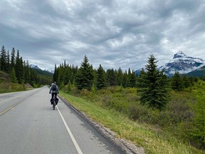 The Bow Valley Parkway has long been one of the prettiest drives in Banff National Park. With the road closed to most motorized vehicles, it's now one of the top cycling roads in the park.