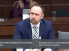 Conservative MP Philip Lawrence during a meeting of the House of Commons finance committee on February 22, 2022.