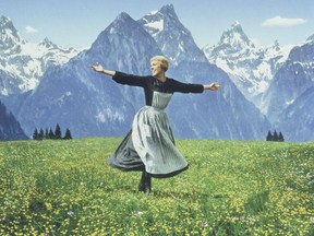 Today in history, in 1965, The Sound of Music, the Oscar-winning film adaptation of the Broadway hit, was released. It starred Julie Andrews (pictured) and Canadian actor Christopher Plummer. Postmedia archives; photo courtesy Twentieth Century Fox.