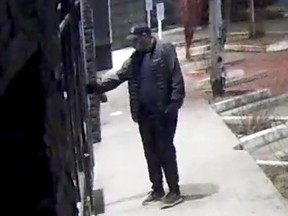 Police have laid charges in relation to a series of robberies and sexual assaults that occurred at several personal care businesses. They previously released this CCTV image of a suspect in the crimes.