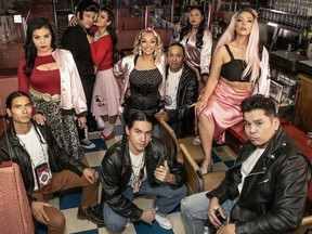 The cast of Bear Grease. Courtesy, LightningCloud Productions.