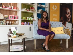 Evelyne Nyairo is the founder of Ellie Bianca Skincare, an all-natural, environmentally sustainable and socially conscious skin-care line in more than 500 stores across the country.
