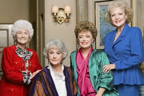 The Golden Girls TV series portrayed mature women as fashionable and well-dressed, with differing styles to match their personalities.