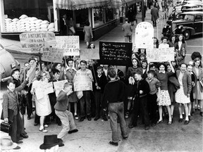 1947 candy bar protest