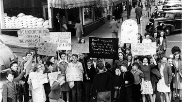 1947 candy bar protest