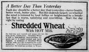 Calgary Herald advertisement, March 28, 1922