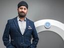 Dr. Anmol Kapoor, cardiologist, founder and CEO of CardiAI, is pictured in a photo provided by the company. His Calgary-based CardiAI uses artificial intelligence to detect signs of heart disease more accurately and quickly than current methods.