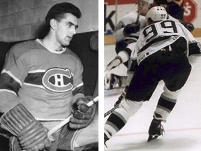 On this day in history, in 1944, Montreal Canadiens forward Maurice Richard (left) scored all five goals in a 5-1 Stanley Cup playoff win over Toronto and in 1994, Wayne Gretzky of the Los Angeles Kings scored his 802nd career regular season goal, overtaking Gordie Howe as the greatest goal-scorer in NHL history.