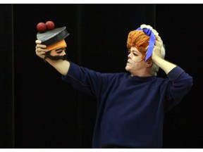 Robert Greenwood of Sun.Ergos Theatre portrays 17 characters including Macbeth in his one-man show Shakespeare.