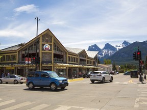 Main Street in Canmore was photographed on Wednesday, June 12, 2019. The mountain town saw a substantial jump in home prices in 2021, and is expecting to see prices climb even higher this year.