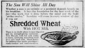 Calgary Herald advertisement, March 3, 1922