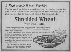 Calgary Herald advertisement, March 1922