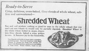 Calgary Herald advertisement, September 15, 1922