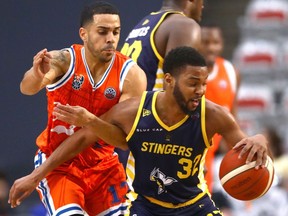 The Edmonton Stingers needed a 47-point blowout win on Wednesday night to advance out of their pool.