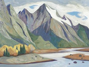 Medicine Lake, tavola del 2000 di Doris McCarthy.  È uno delle centinaia di dipinti che Wendy Waco ha donato alla Doris McCarthy Gallery dell'Università di Toronto.
