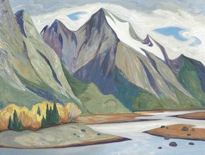 Medicine Lake, tavola del 2000 di Doris McCarthy. È uno delle centinaia di dipinti che Wendy Waco ha donato alla Doris McCarthy Gallery dell'Università di Toronto.