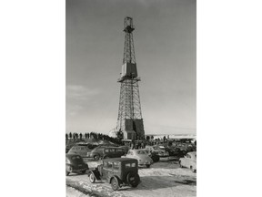 The Leduc discovery well, which helped launch Alberta's modern oil industry. The province didn't officially gain control of its natural resources until Oct. 1, 1930. Calgary Herald archives.