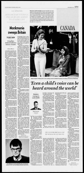 Calgary Herald; April 13, 2017.