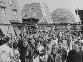 On this day in history in 
1967, the Expo World's Fair was opened in Montreal by Prime Minister Lester Pearson. Postmedia archives.