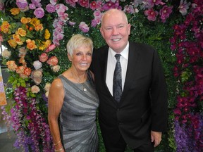 Calgary Women's Emergency Shelter board president and Turning Points 2022 co-chair Shelly Norris and her husband Alan Norris have reason to smile. This year's event was a big success, raising more than $665,000 for the shelter. Photos, Bill Brooks