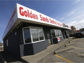 The Golden Sands Chinese Seafood Restaurant in Calgary on Thursday, April 7, 2022. Darren Makowichuk/Postmedia