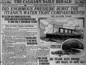 Calgary Herald; April 16, 1912