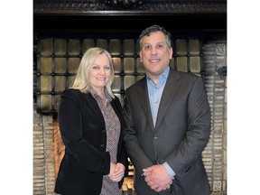 Ken Flores, general manager of the Fairmont Palliser hotel, and Christine Ball, director of sales and marketing, are helping the hotel recover from the pandemic.