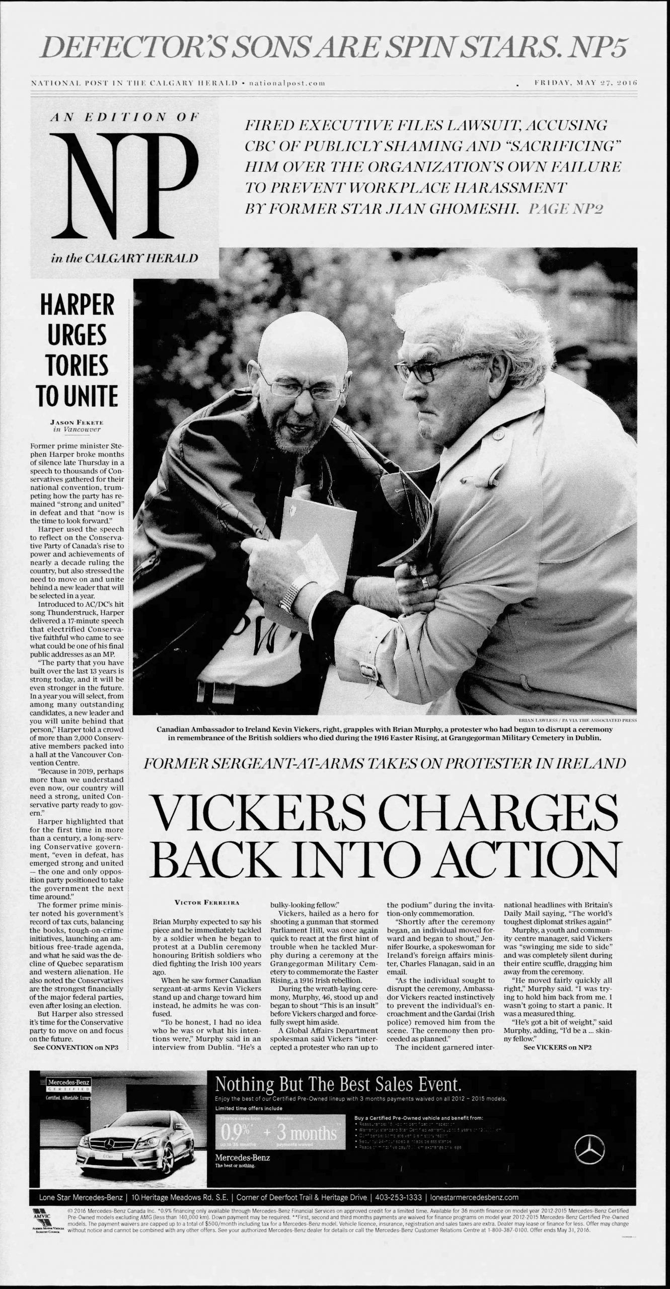 Stephen Harper NP page