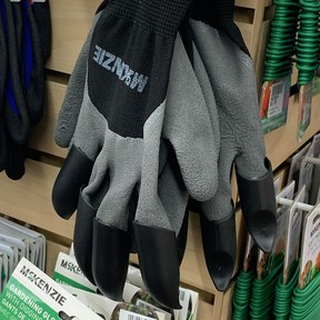 6 tools that make gardening simpler 2 Clawed garden gloves, with plastic claws on the fingertips, ease some of the pressure on the hands when planting or weeding. SUPPLIED