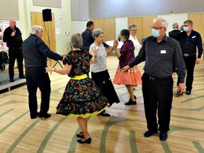 Square dancing is popular in Calgary, with several different clubs attracting dancers, including many seniors.  PROVIDED BY JAMES CHEN, SQUARE DANCE CALGARY