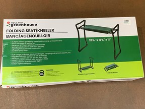 6 tools that make gardening simpler 1 A folding seat kneeler takes the strain off the body by offering different adjustments for sitting and kneeling. SUPPLIED