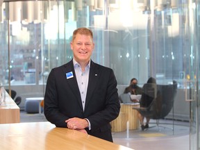FILE PHOTO: ATB President and CEO Curtis Stange poses in the 8th Avenue Place branch.