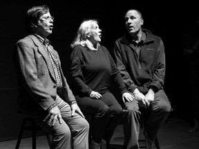 Sage Theatre's Cantata co-starring Duval Lang, Valerie Campbell and Brian Jensen. Courtesy, Cliff Kirchoff