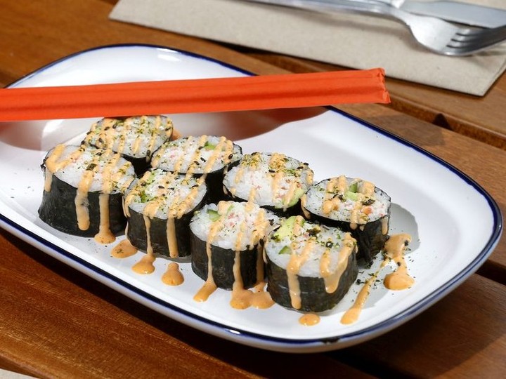  The Spicy California Roll from Central Taps and Food. Darren Makowichuk/Postmedia