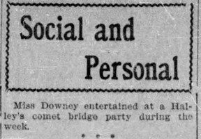 Calgary Herald; May 21, 1910.
