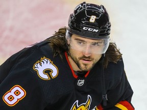 Flames defenceman Chris Tanev missed his third consecutive game as Calgary hosted the Edmonton Oilers for Game 2 of their second-round series on Friday, May 20, 2022.