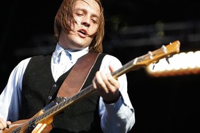 Arcade Fire singer Win Butler performs on stage at the Festival Rock sur Seine in Saint-Cloud near Paris in 2005. Postmedia files / Olivier Laban-Mattei, AFP