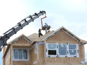 The Canadian Home Builders' Association says supply chain logjams are adding 10 weeks to new home builds.