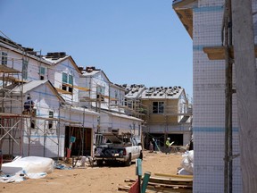 The slowdown last month in American housing starts was led by a pullback in single-family homes, falling by more than seven per cent from March.