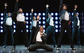 The national touring company of Ain’t Too Proud. Photo by Emilio Madrid.