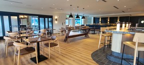 Terra is a new restaurant located in Jasper's Crimson Hotel with a contemporary look and farm-to-table concept. Courtesy, Pursuit.