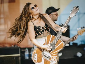 Tenille Townes performs onstage during CMA Fest June 12, 2022 in Nashville, Tennessee. She is co-hosting the CCMA Awards in Calgary in September.