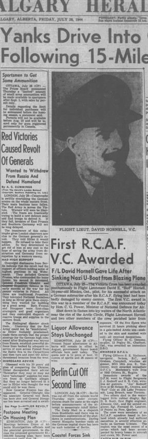 Calgary Herald, July 28, 1944