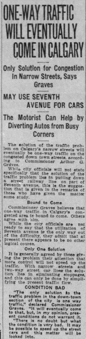 Calgary Herald, Nov. 6, 1926