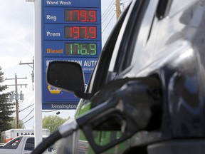 Gas prices continue to rise in Calgary on Wednesday, June 1, 2022.
