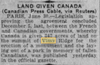 Calgary Herald, June 20, 1927